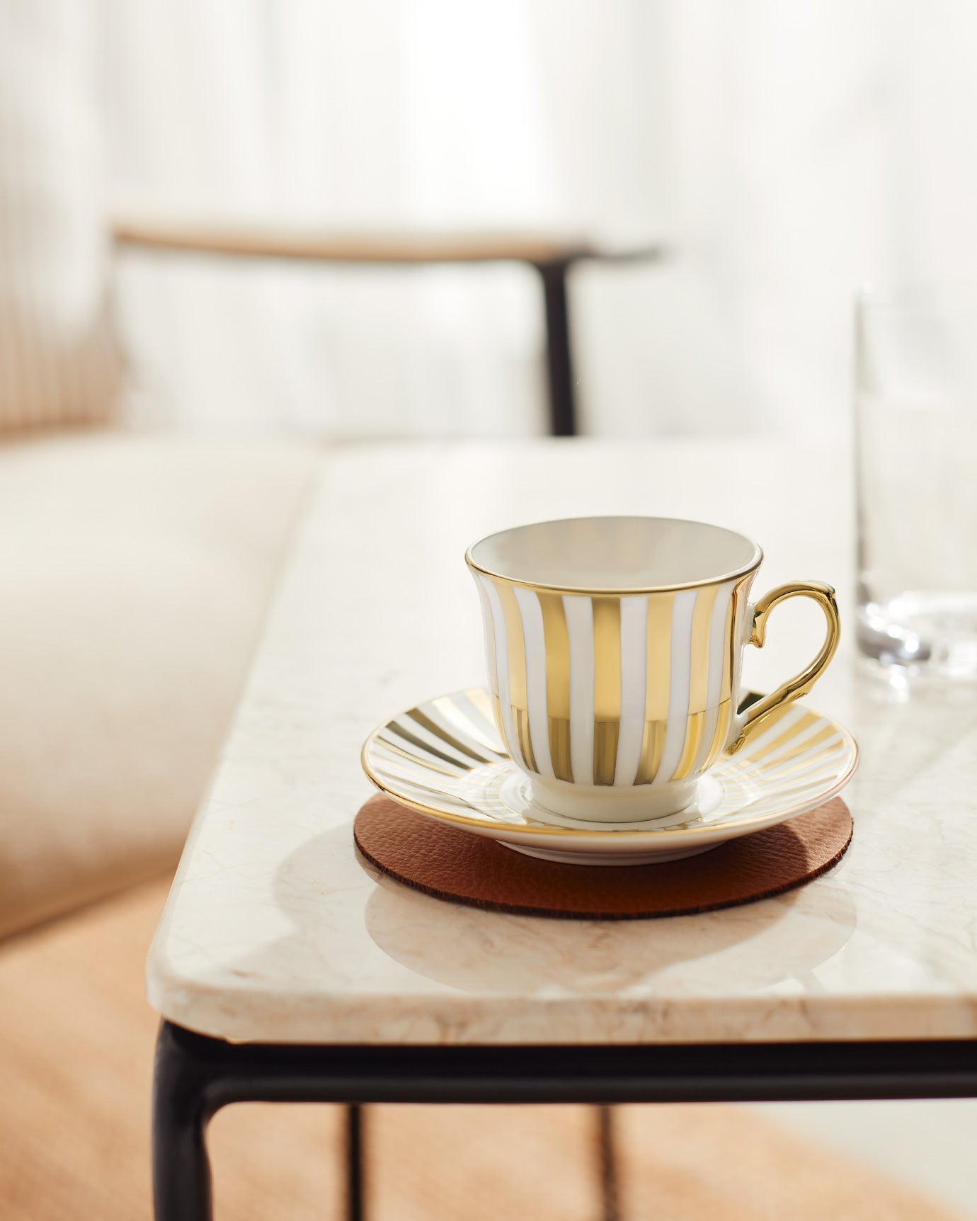 Blanche  8-piece Coffee Cup Set - Madame Coco JO