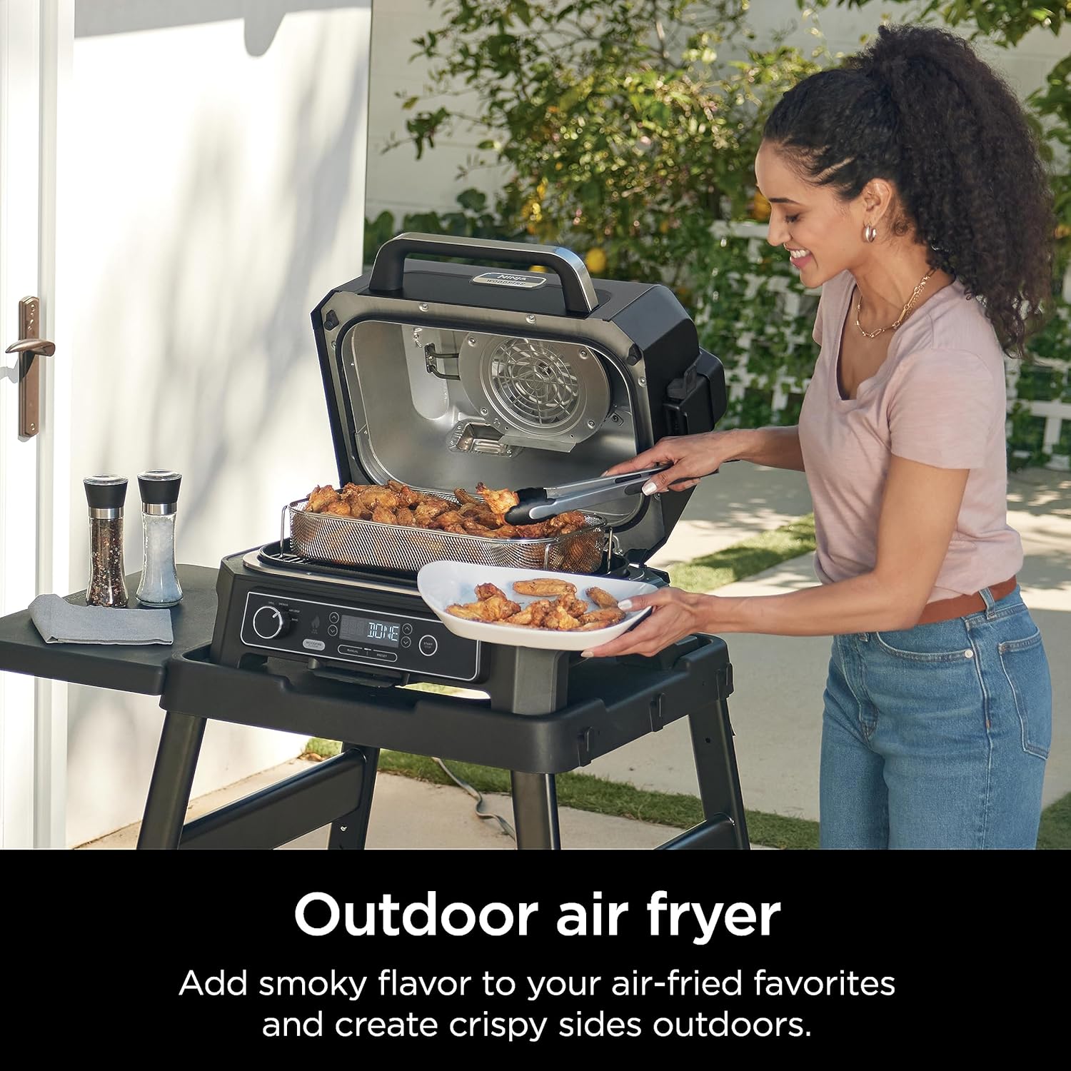 Ninja Woodfire Pro XL OG850UK Electric BBQ Grill & Smoker