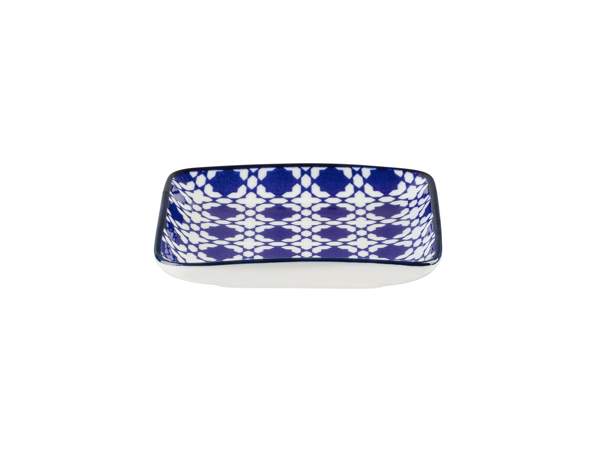 Rêve Bleu Brest Square Plate - Madame Coco JO