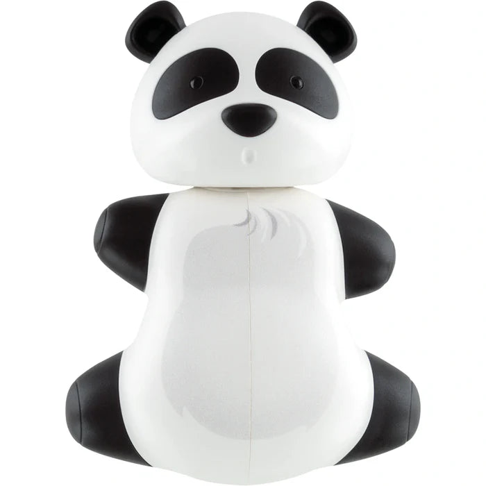 Flipper Fun Animal Toothbrush Cover with Suction Cup Holder (Panda)