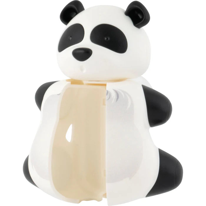 Flipper Fun Animal Toothbrush Cover with Suction Cup Holder (Panda)