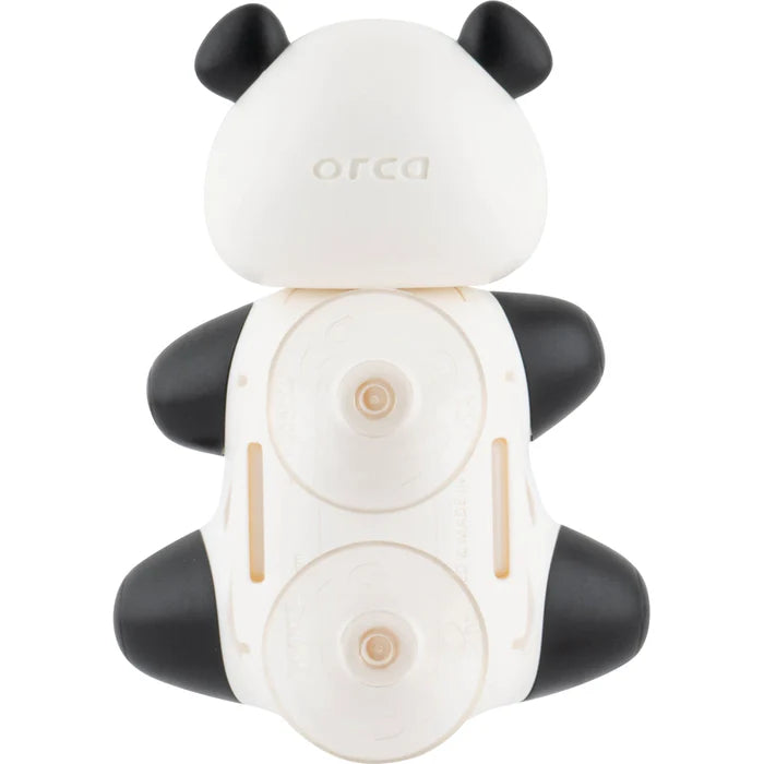 Flipper Fun Animal Toothbrush Cover with Suction Cup Holder (Panda)