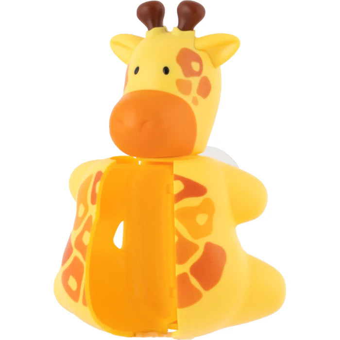 Flipper Fun Elephant Toothbrush Cover with Suction Cup (Giraffe)