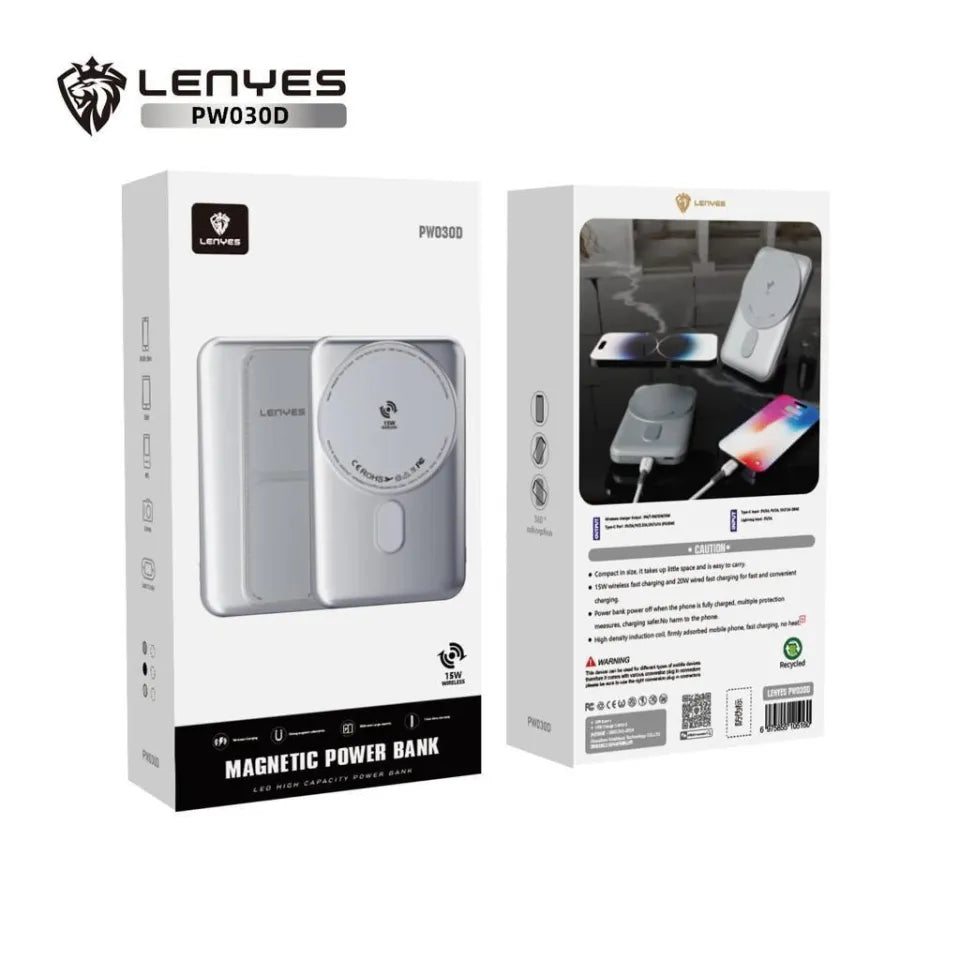 LENYES Power Bank Magsafe 10000MAH