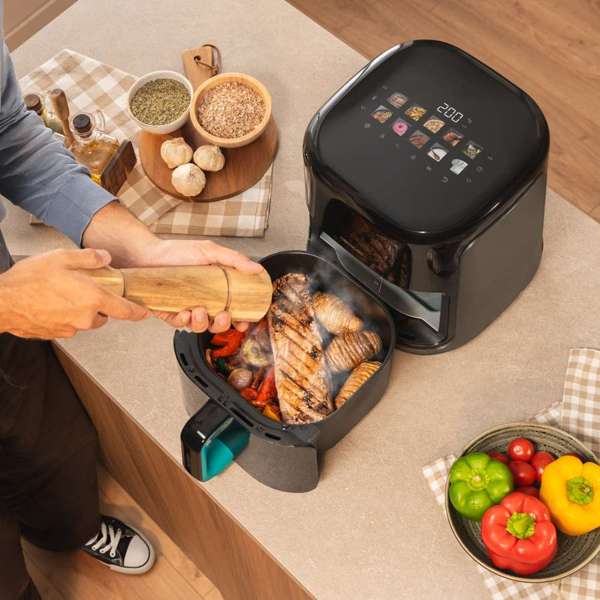 Cecotec Cecofry&Grill Smokin' Prime 8500 Air Fryer 3-in-1 8.5L 2300W