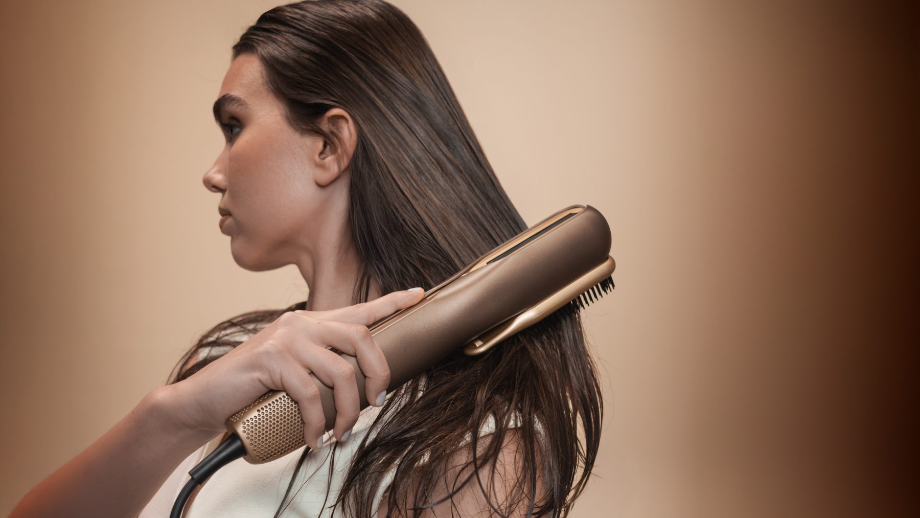 Cecotec AirLisse 2in1 ForceDry Champagne Hair Dryer & Styler 3-in-1 Brushless