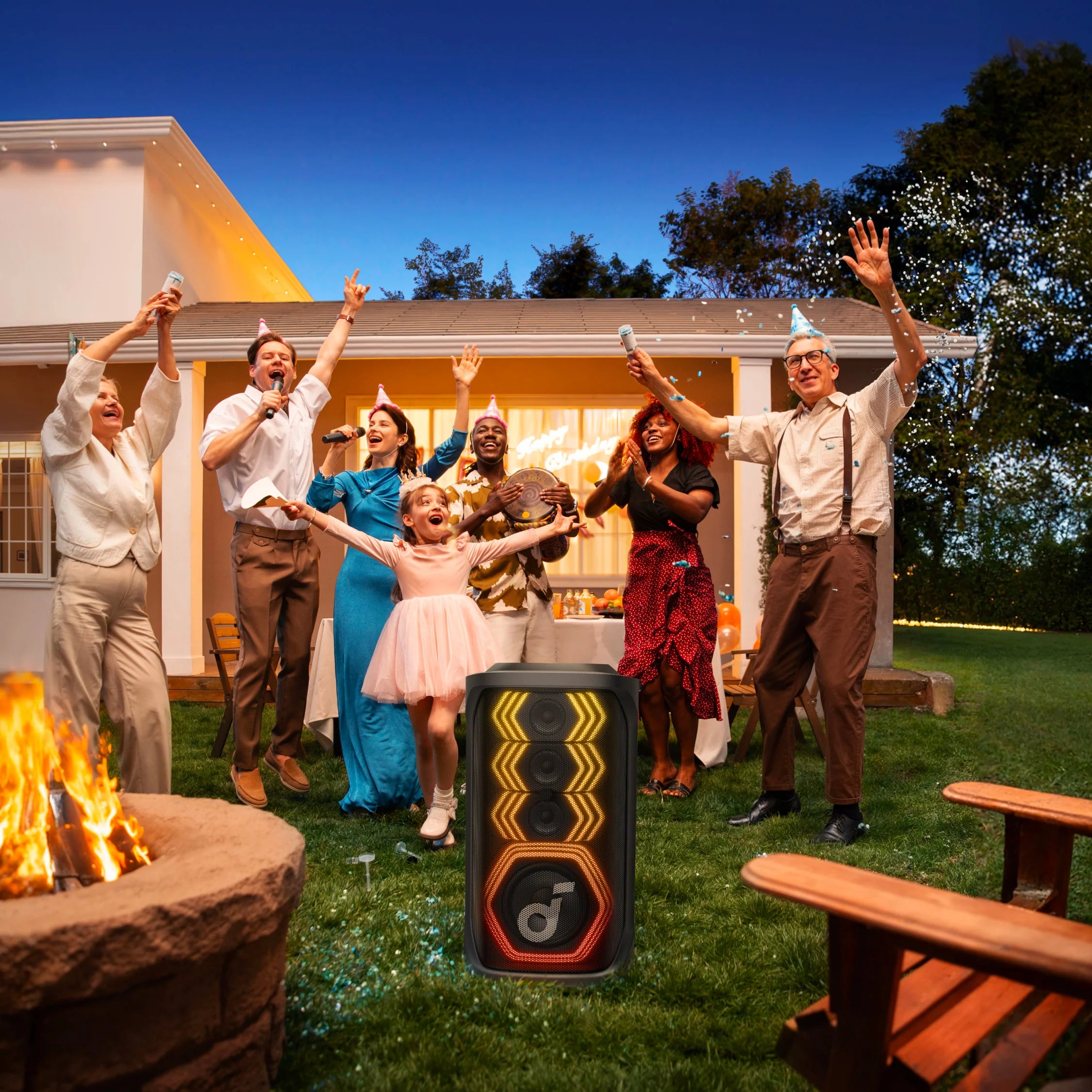 Anker Soundcore Rave 3S – 200W Party Speaker with Lights