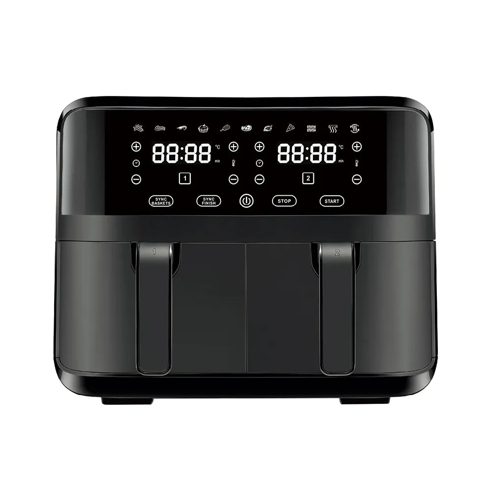 CONTI Air Fryer 9L - Dual Basket Healthy Cooking