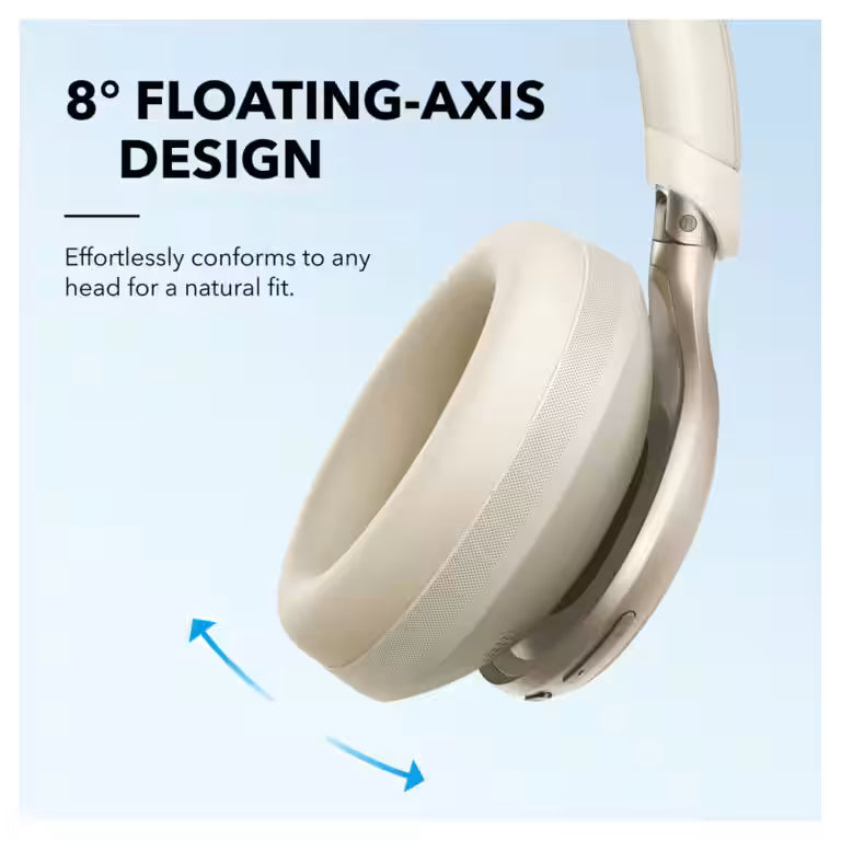 Anker Soundcore Space One Pro – Adaptive Noise Cancelling Headphones | 60H Battery, Hi-Res Wireless & Foldable Design