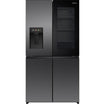 Hisense RQ600P7SKE French Door Refrigerator 615L Black - Front View