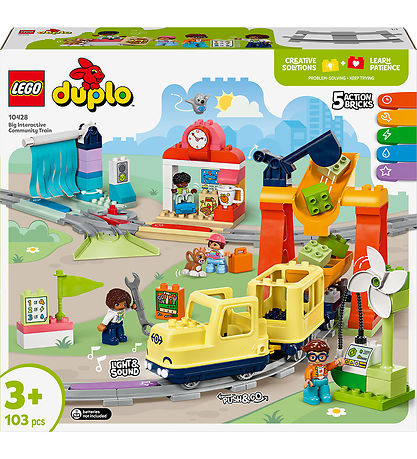 LEGO® DUPLO® Big Interactive Community Train 10428 - 103 Pieces