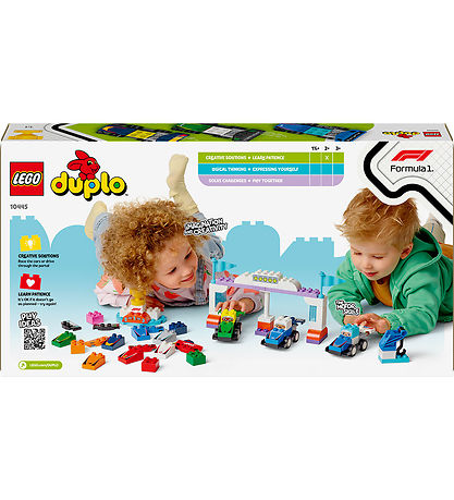 LEGO® DUPLO® F1® Team Race Cars & Drivers 10445 - 70 Pieces