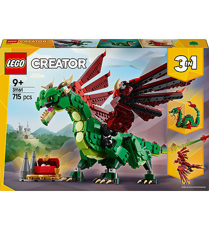 LEGO® Creator - Medieval Dragon 31161 - 3-in-1 - 715 pcs