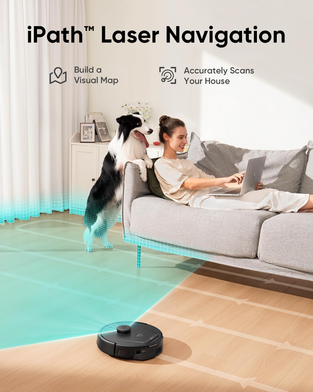 Anker Eufy L60 Hybrid Robot Vacuum Powerful &  Smart Cleaning 