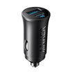 Anker USB-C Car Charger 30W Black - Bundle