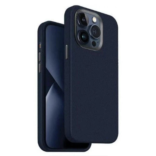 UNIQ LYDEN iPhone 15 Pro MagClick Case – Navy Blue