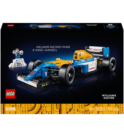 LEGO® Williams FW14B & Nigel Mansell 10353 – 799 pcs