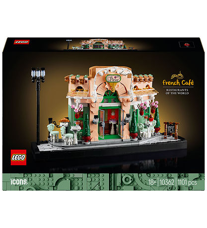 LEGO® Icons French Café 10362 – Parisian Build, 1101 pcs