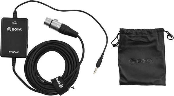 BOYA BY-BCA60 6M XLR to 3.5mm TRRS Mic Cable – Ultra Long