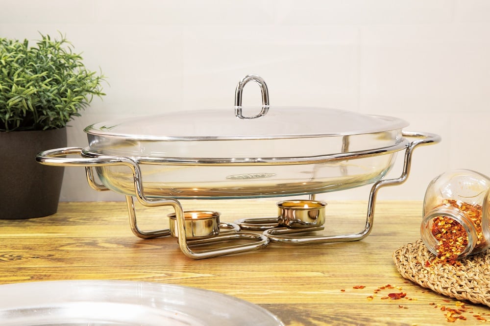 Berlinger Haus BH-1382 Oval Food Warmer – 3L Capacity