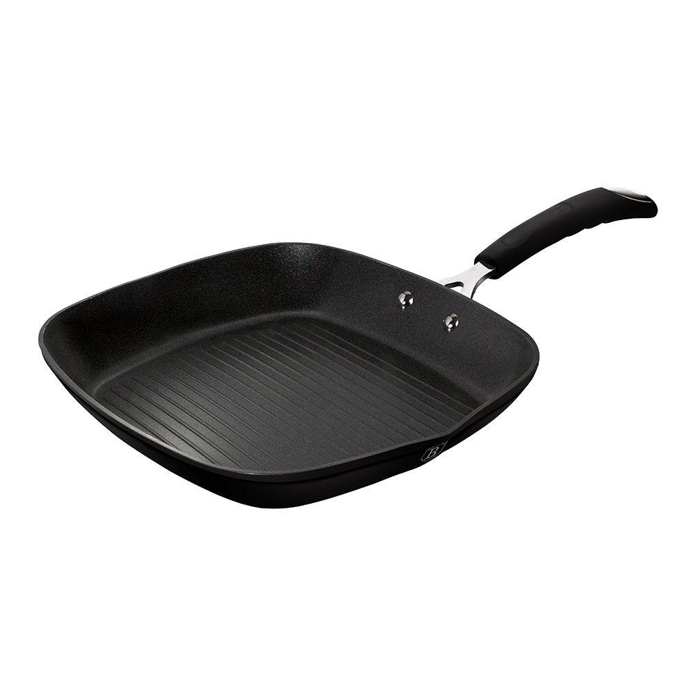 Berlinger Haus Grill Pan 28cm with Glass Lid – BH/6130