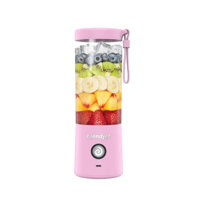 BlendJet 2 Portable Blender 16oz – BPA Free, USB-C, Pulse Mode | Blush