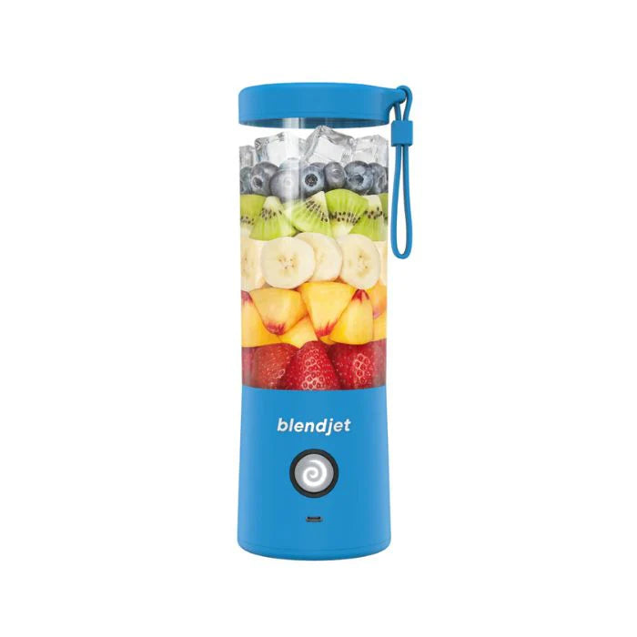 BlendJet 2 Portable Blender 16oz – BPA Free, USB-C, Pulse Mode | Ocean