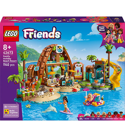 LEGO® Friends - Family Vacation Beach Resort 42673