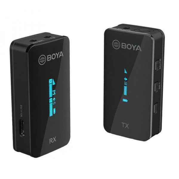 BOYA BY-XM6-S1 Wireless Mic – Compact 2.4GHz Audio System