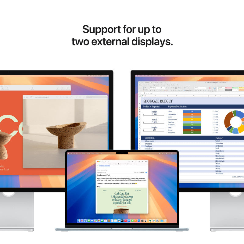 MacBook Air M4 13” – 24GB RAM, 512GB SSD, Liquid Retina