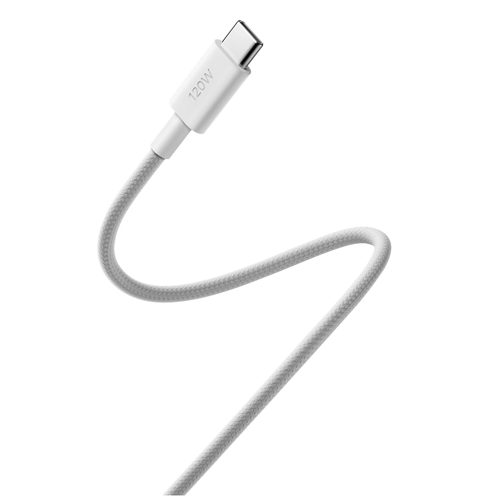Xiaomi 2m 6A Braided USB-C to USB-C Cable – White