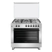 CONTI Gas Cooker 90cm - 5 Burners, 119L Oven, Cast Iron, Turnspit