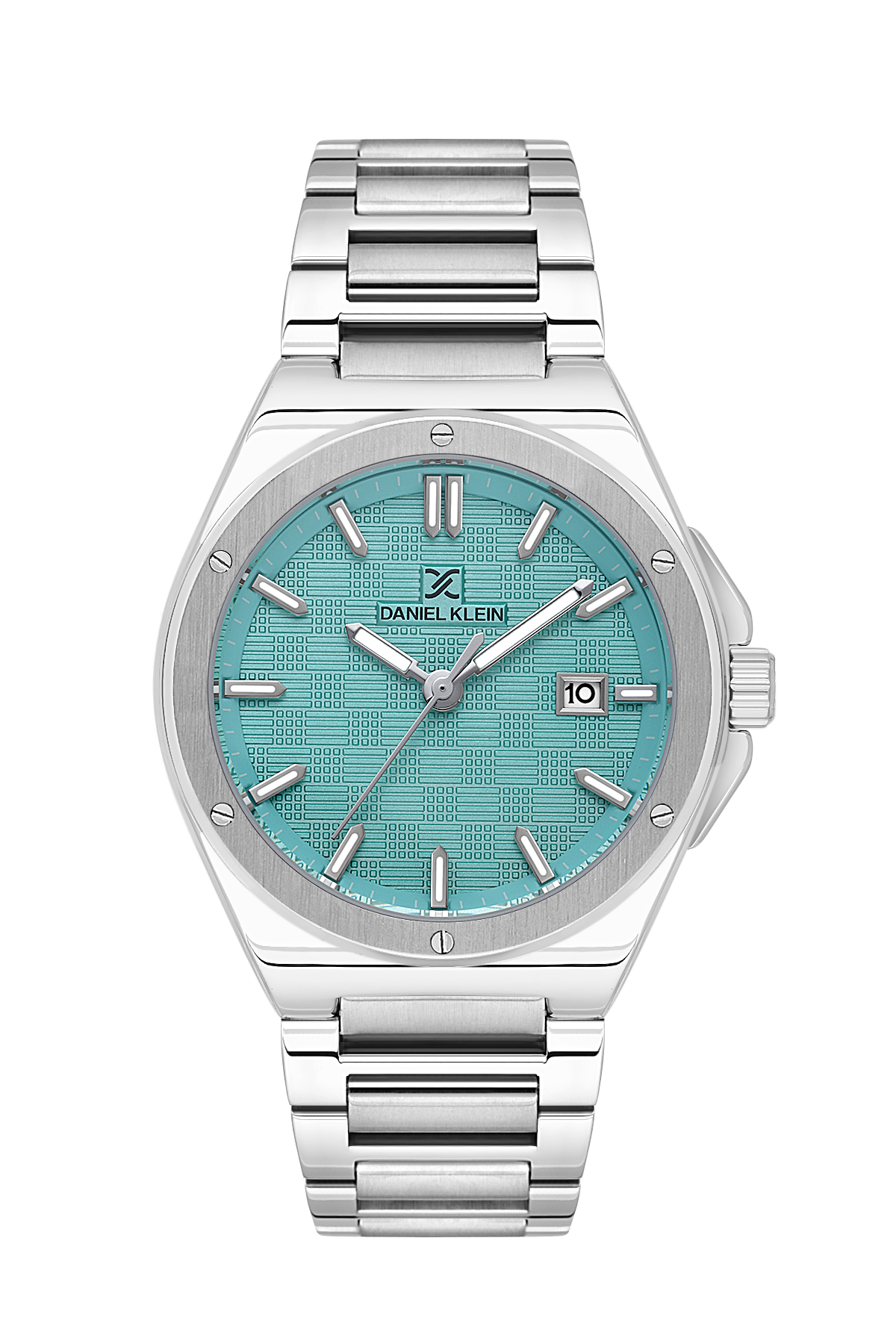 DANIEL KLEIN DK.1.13739-4 Men's Watch Silver Steel Baby Blue Dial