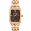 Daniel Klein DK.1.13766-5 Women's Analog Watch - Brown Dial, Rose Gold Steel