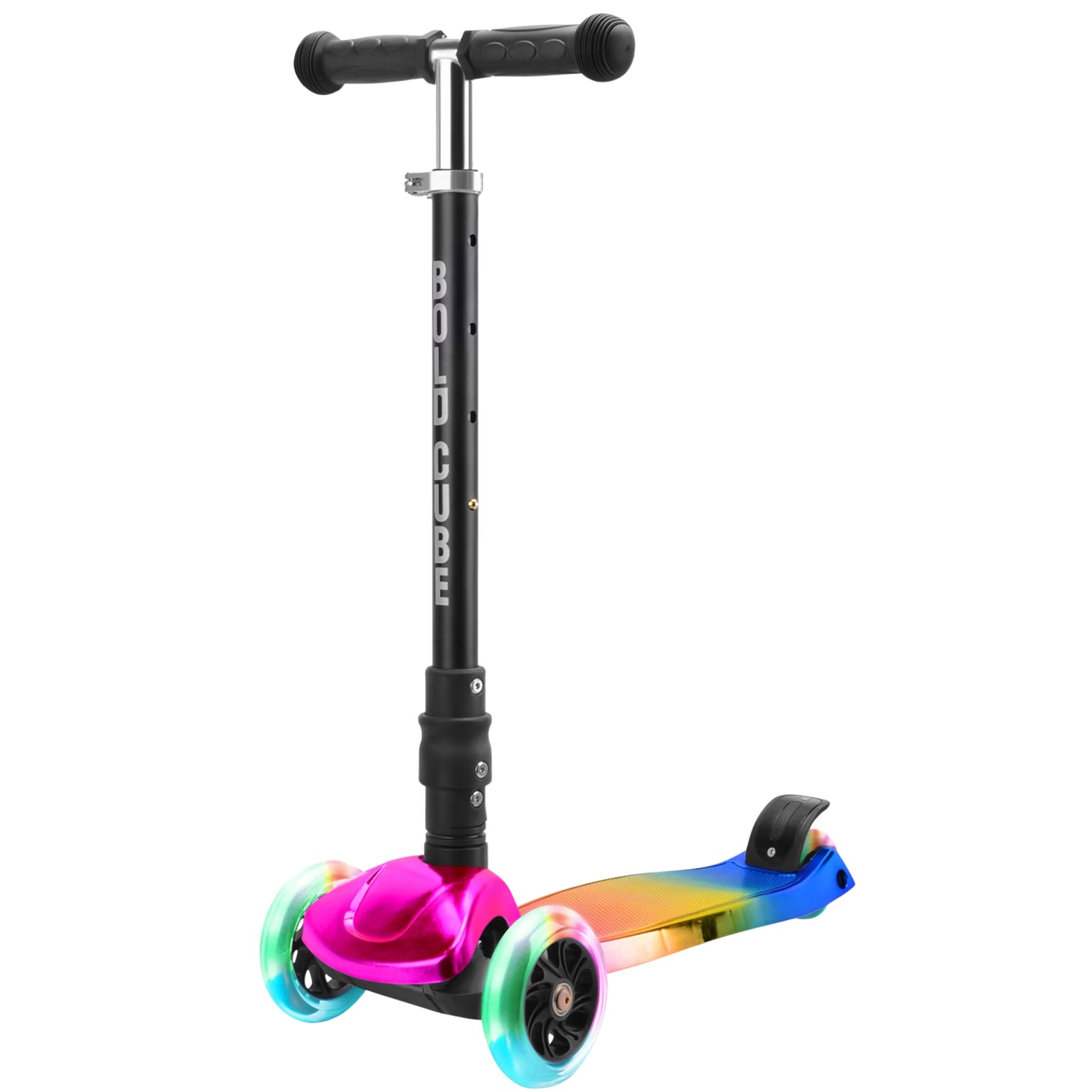 Boldcube – Big 3 Wheel Scooter for Kids 5-10 | Candyfloss