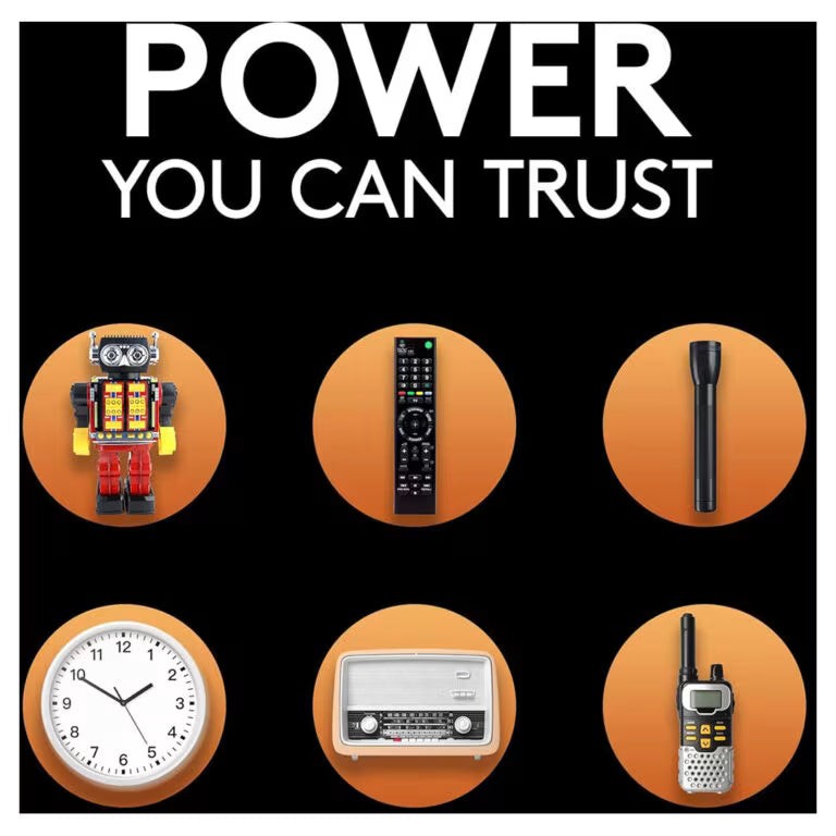 Duracell Ion Speed 1000 Battery Charger – With 6 AA & 2 AAA Rechargeable NiMH Batteries, Auto Shutoff