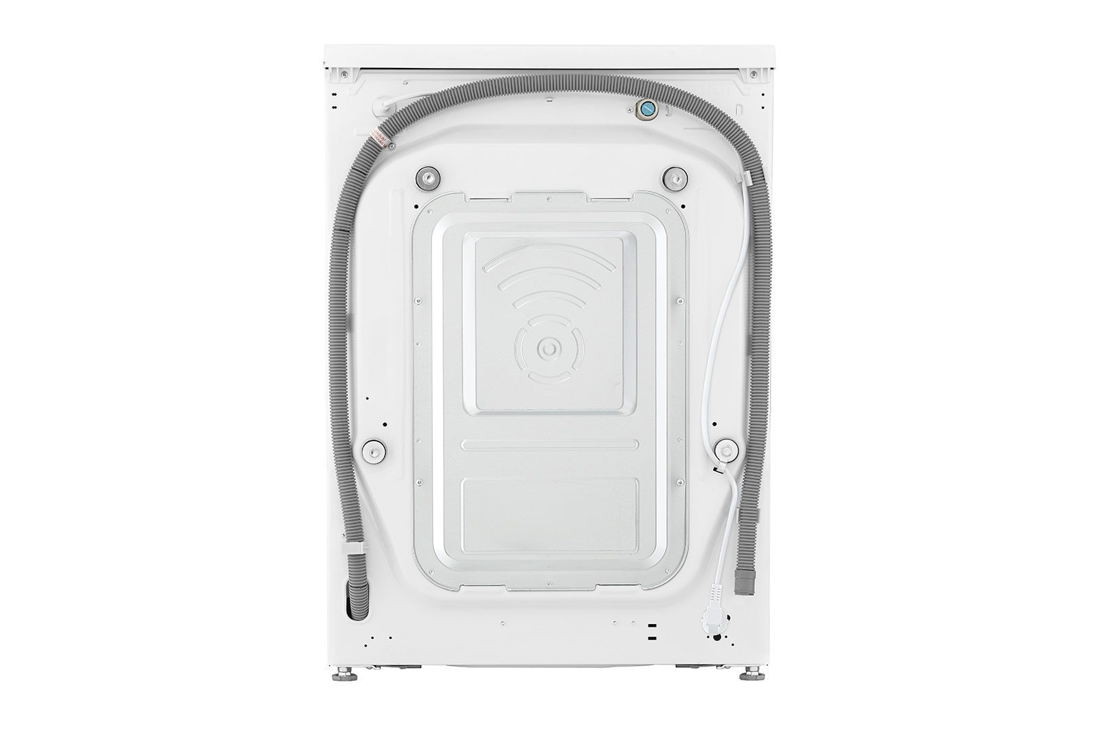 LG Front Load Washing Machine 8kg - AI Direct Drive, Steam, White