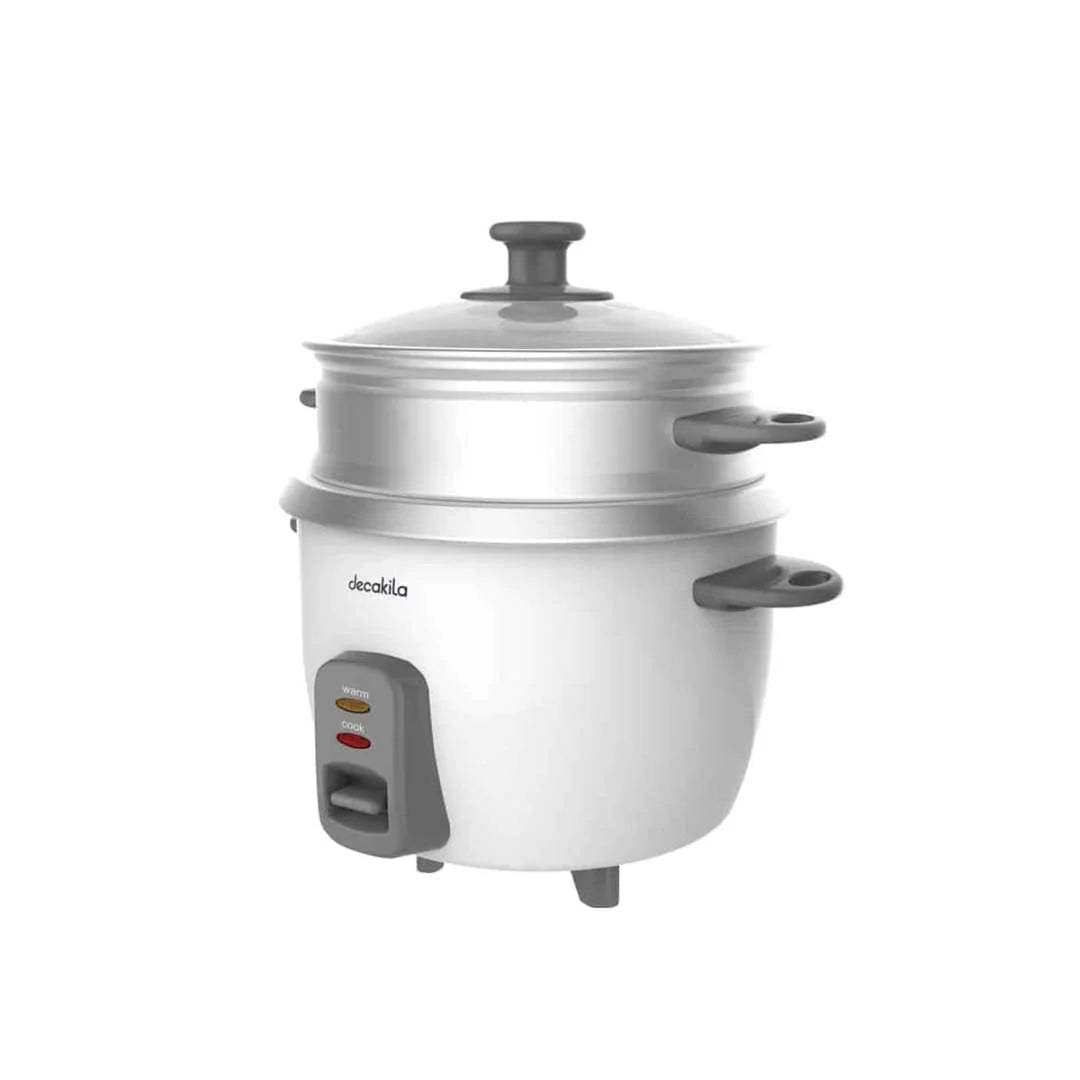 Decakila 2.8L Rice Cooker with Steamer – KEER035W