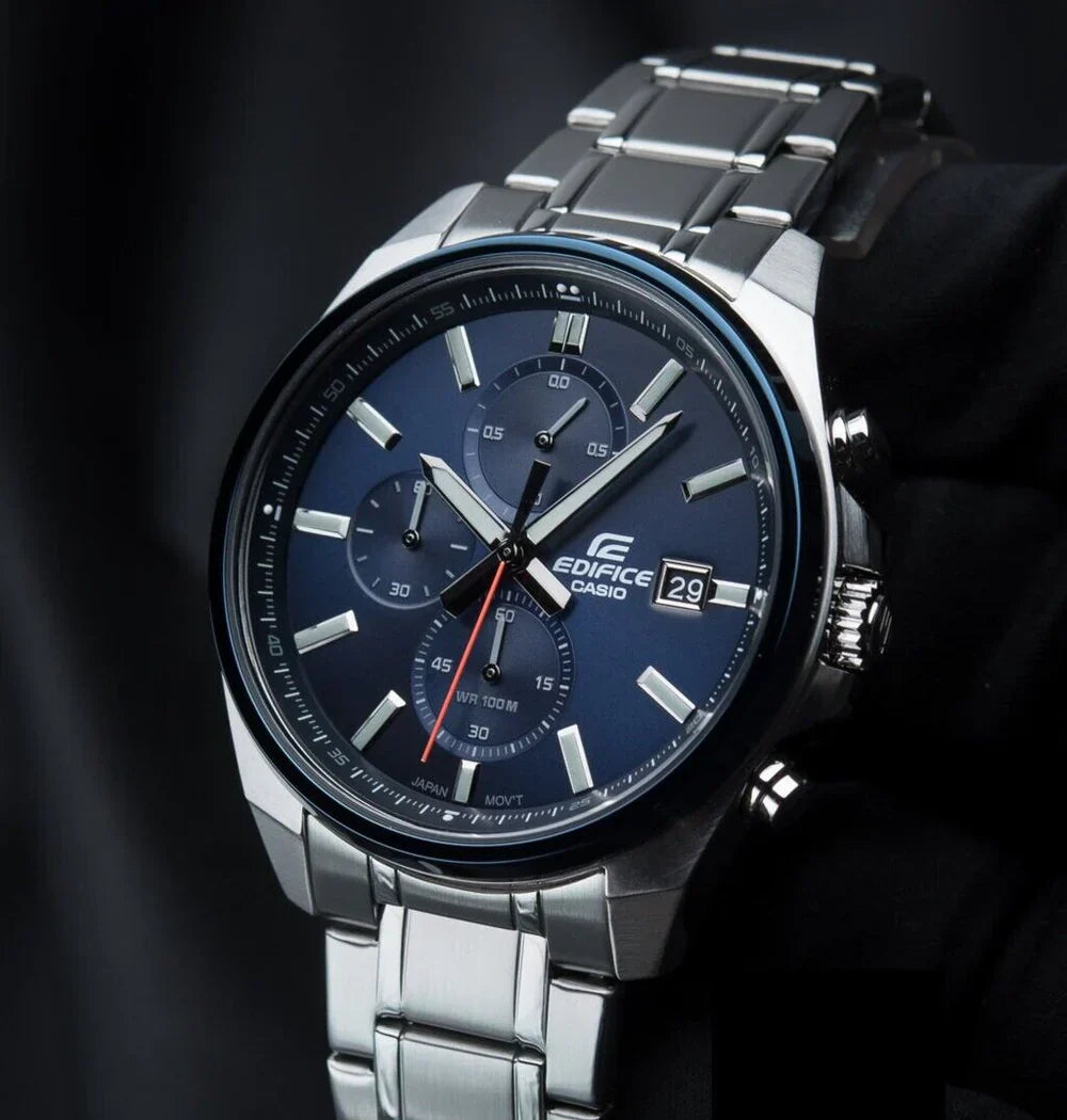 CASIO EDIFICE EFV-610DB-2A MEN WATCH