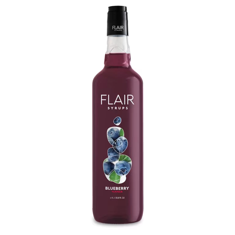 Flair Syrups for Soda Spark Machine – Blue Curacao, Strawberry, Mixed Berries, Mojito & More | 1L
