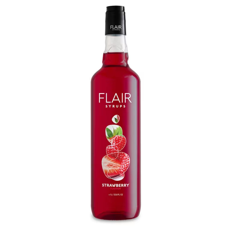 Flair Syrups for Soda Spark Machine – Blue Curacao, Strawberry, Mixed Berries, Mojito & More | 1L