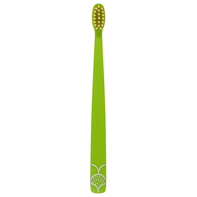 Flipper - Fun Animal Toothbrush With Holder for Kids - Lion (Colour May Vary)