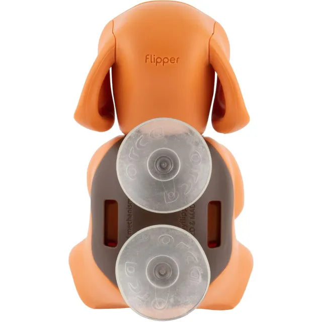 Flipper Hygienic Toothbrush Holder with Suction Cup - Beagle Design, 3Y+