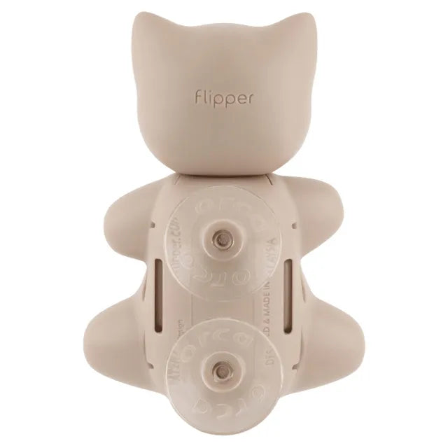 Flipper - Hygienic Toothbrush Holder With Suction Cup, Cat, 3Y+