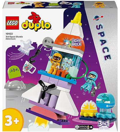 LEGO® DUPLO® 3in1 Space Shuttle Adventure 10422 - 58 Pieces