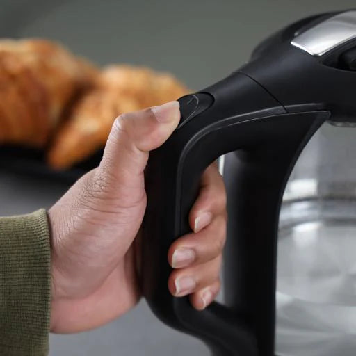 Geepas GK9901 Electric Glass Kettle 1.8L – 1500W Fast Boil with Auto Shut-Off & Boil Dry Protection