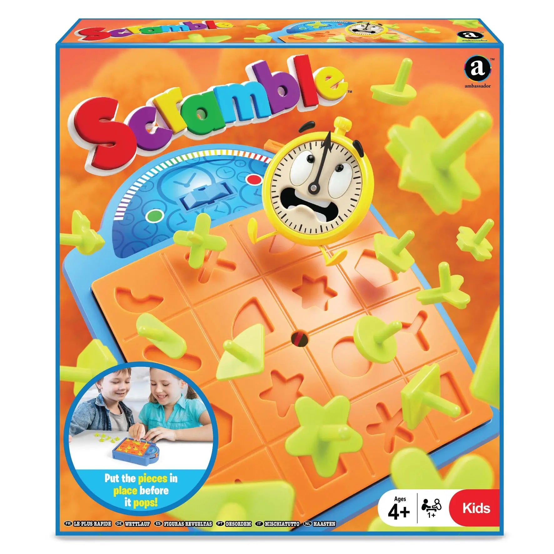 Ambassador – Scramble 1 Player - Solo Word Challenge!