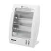 Geepas Quartz Heater GQH28522 | 400W/800W Instant Heating | 2 Heat Settings | Automatic Tip-Over Safety Protection | Energy Efficient | 2 Years Warranty