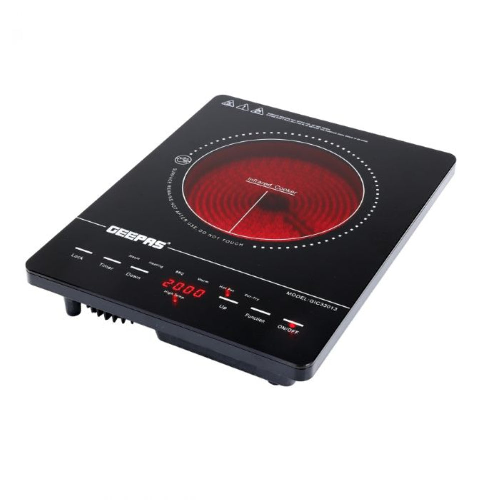 Geepas Digital Infrared Cooker 2000W Touch Control