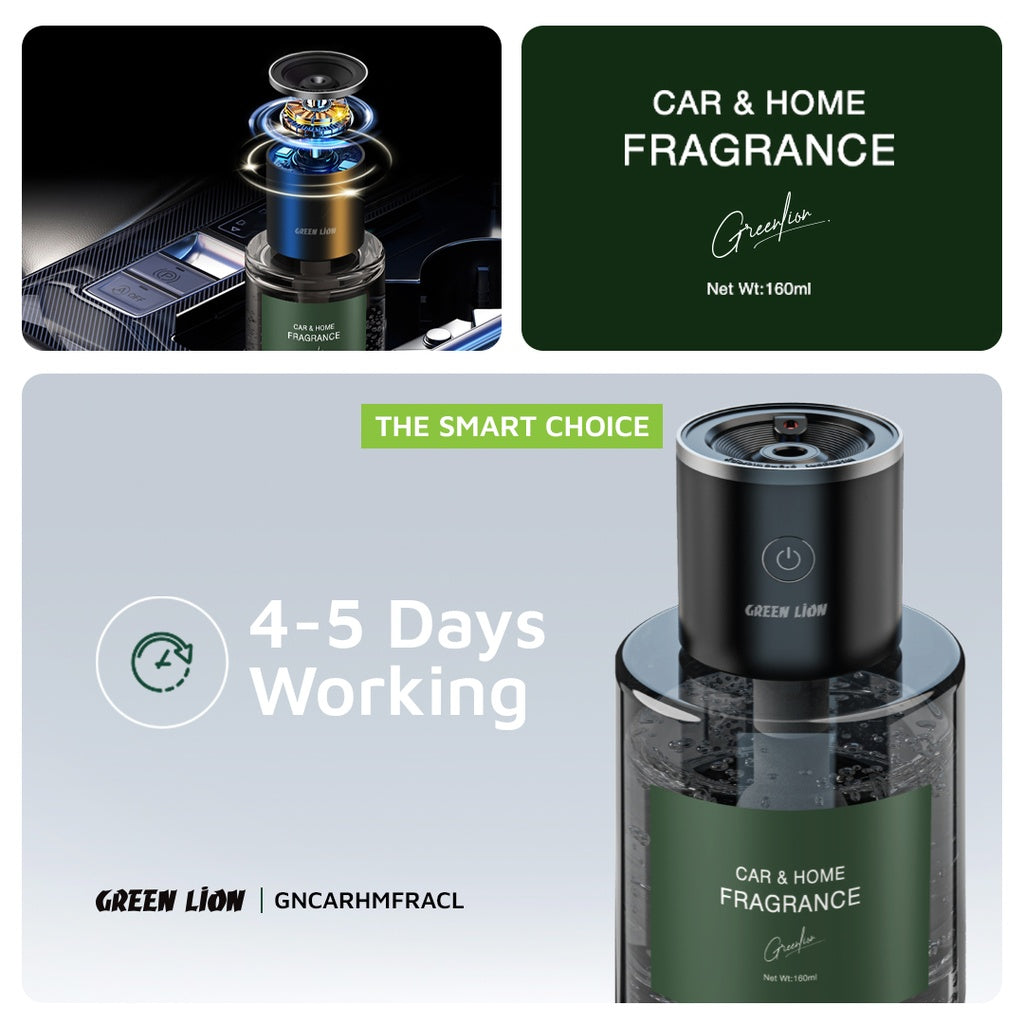 Green Lion Car & Home Fragrance – Long-Lasting Freshness